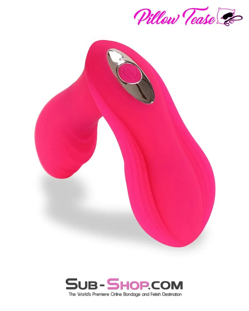 2495M      Silicone 10 Function Remote Control Waterproof G-Spot Vibrator with Licker