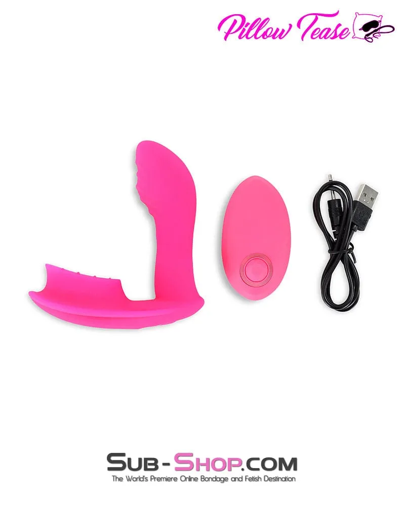 2495M      Silicone 10 Function Remote Control Waterproof G-Spot Vibrator with Licker
