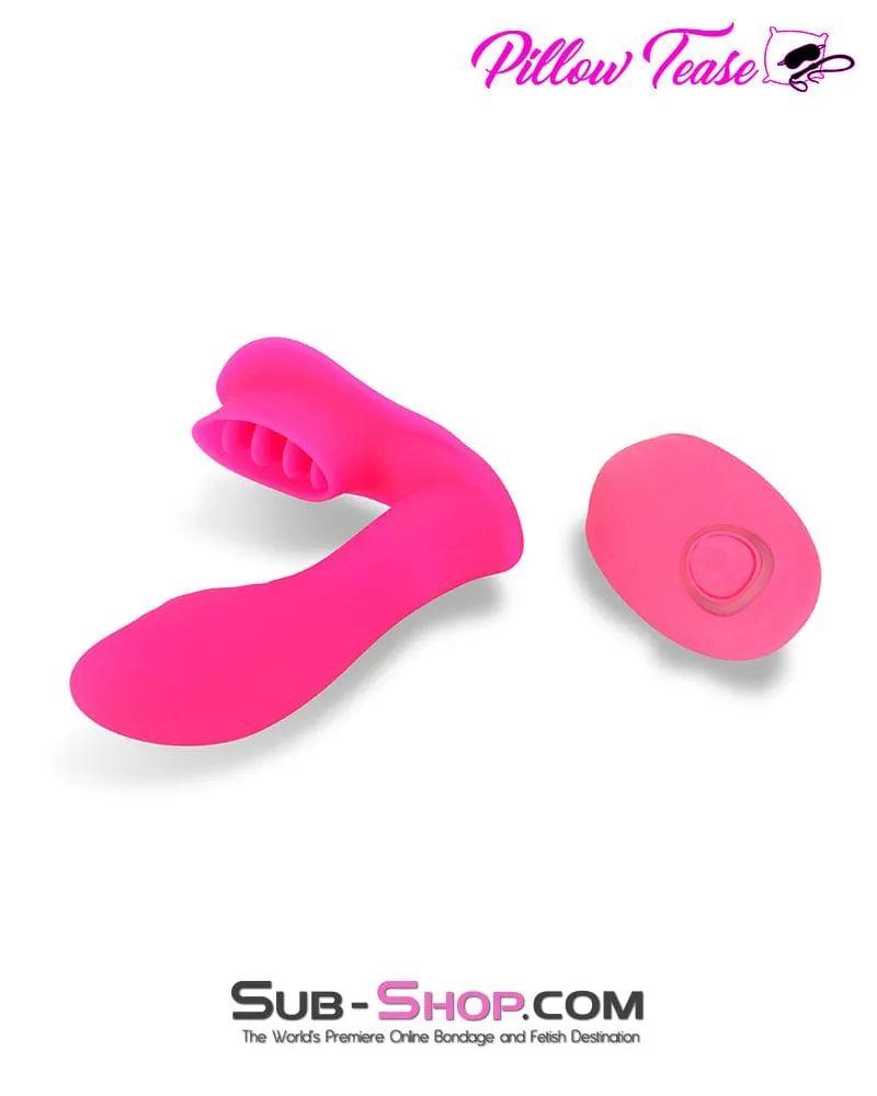 2495M      Silicone 10 Function Remote Control Waterproof G-Spot Vibrator with Licker