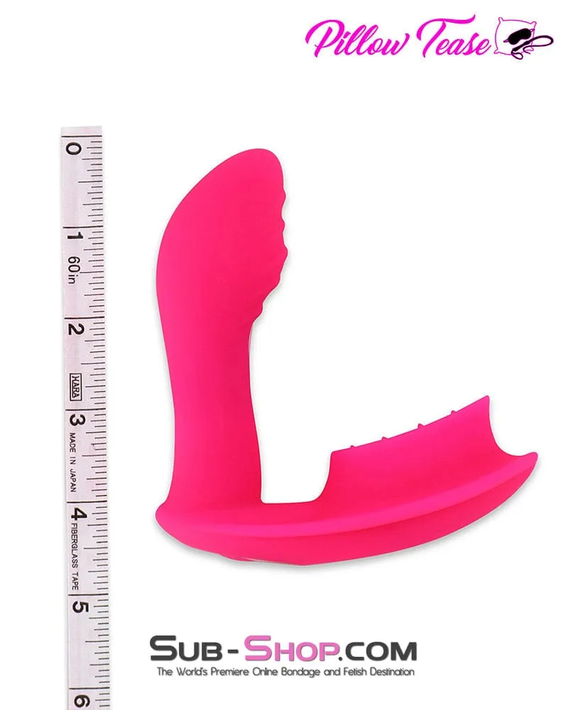 2495M      Silicone 10 Function Remote Control Waterproof G-Spot Vibrator with Licker