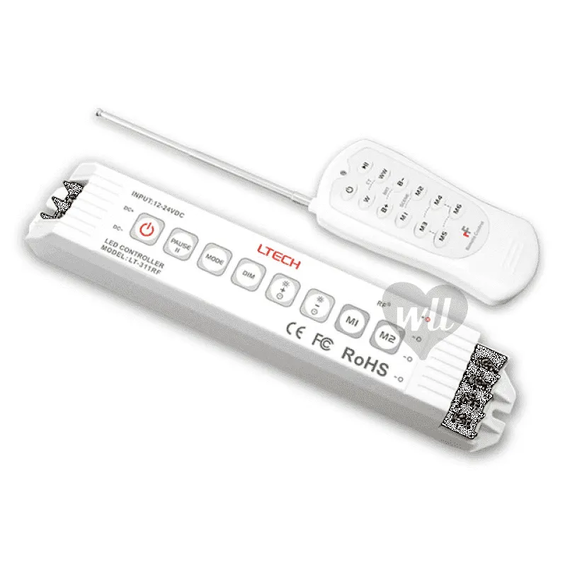 311 Dimmer/Flasher with Remote 18A