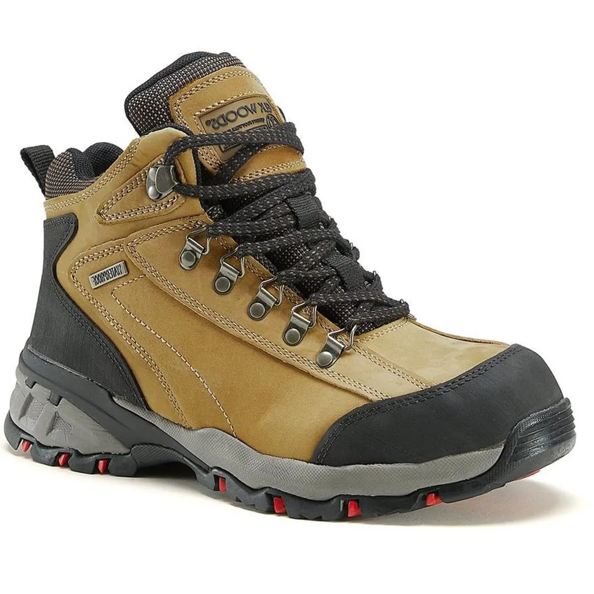 85229 ELK WOODS Men's Classic 6" Soft Toe Work Boot - Brown