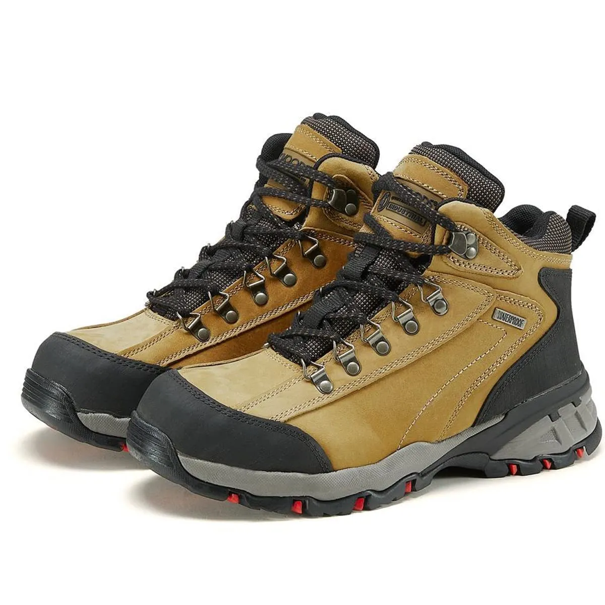 85229 ELK WOODS Men's Classic 6" Soft Toe Work Boot - Brown