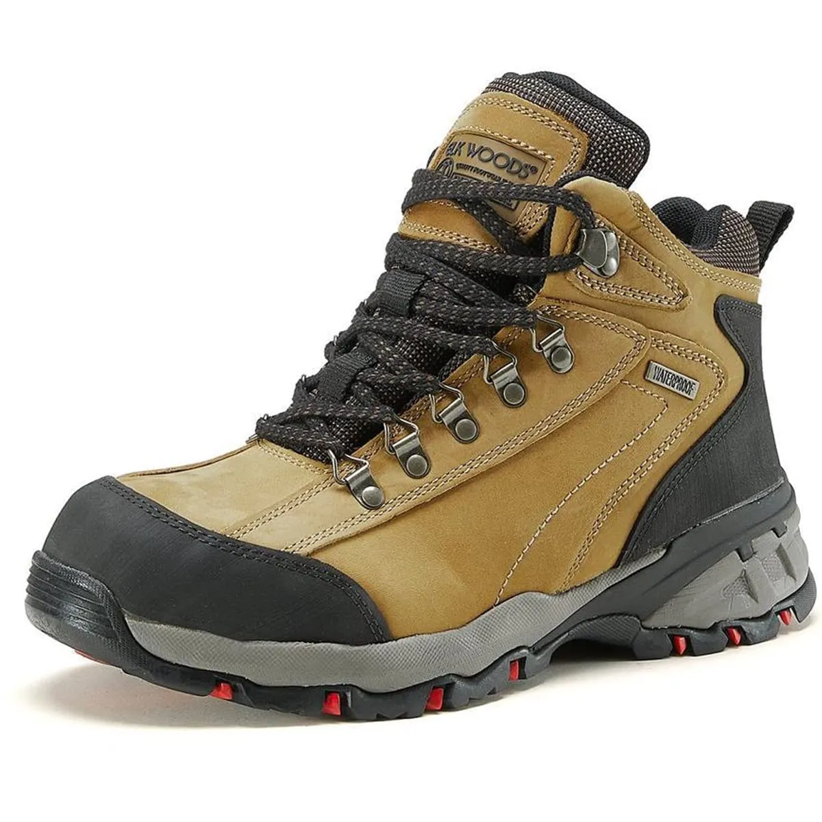 85229 ELK WOODS Men's Classic 6" Soft Toe Work Boot - Brown