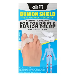 AirFit Medi Bunion Shield Toe Realignment & Separator (2pcs)