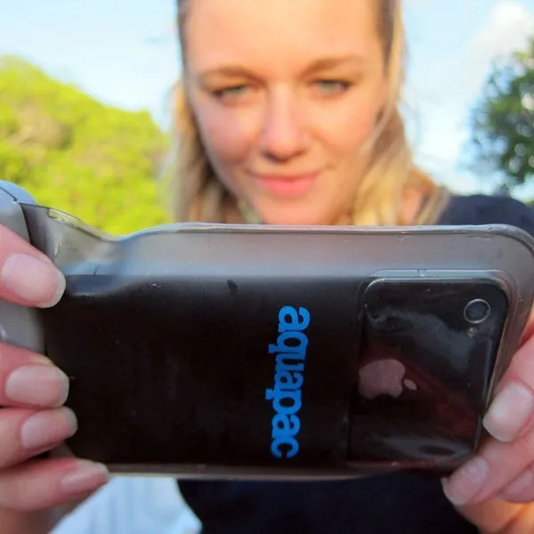 Aquapac Waterproof Phone Case - Plus Plus - Black (369)