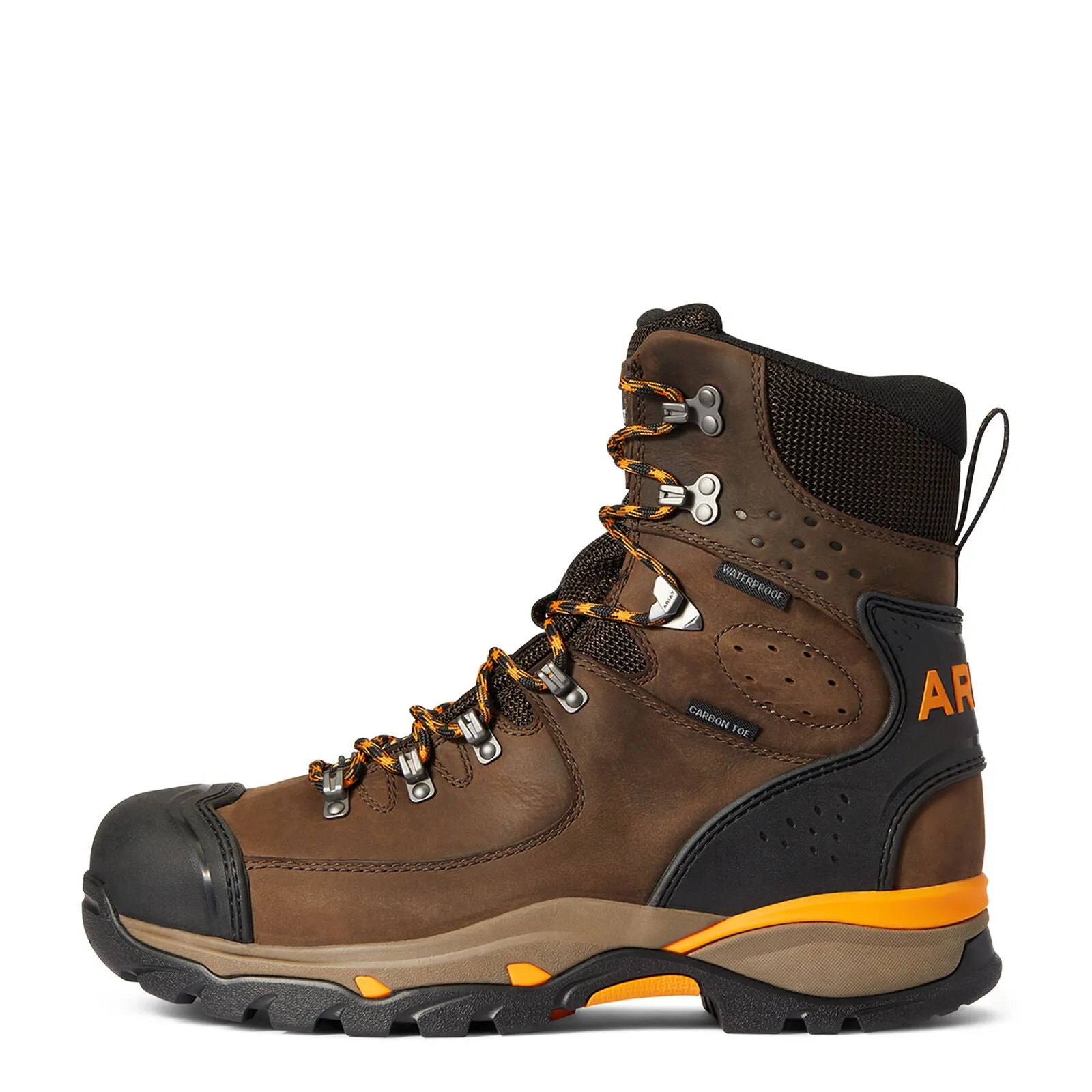 Ariat Men's Endeavor 8" H2O Chocolate Brown Boot 10038373