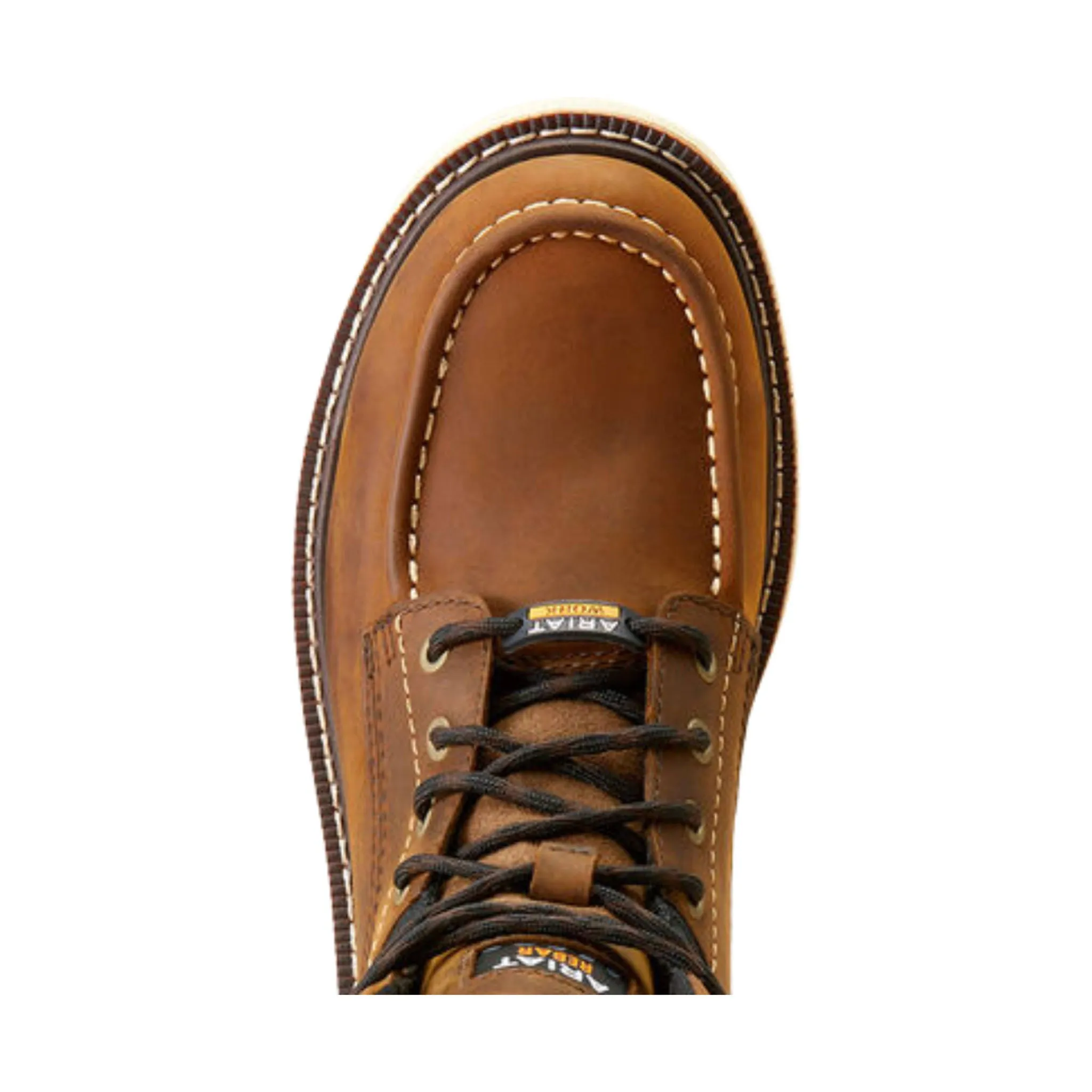 Ariat Men's Rebar Lift 6 Inch Waterproof Work Boots - Distressed Brown