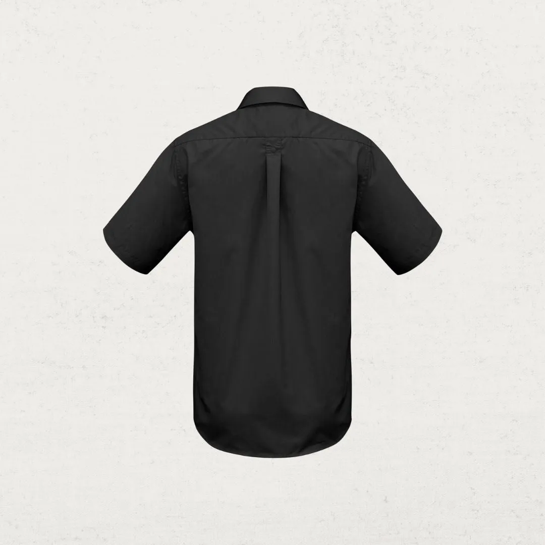 Base Poplin Short Sleeve Shirt