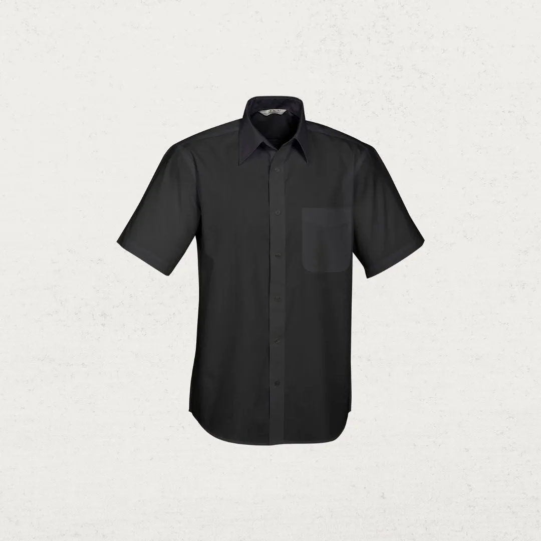 Base Poplin Short Sleeve Shirt