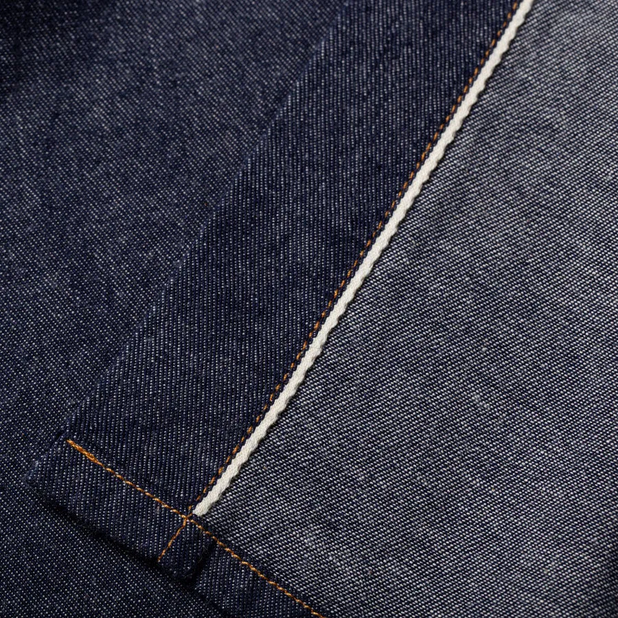 【Benzak Denim Developers】日本單寧左斜紋布襯衫 6.5oz. BWS-02 UTILITY SHIRT LHT selvedge denim
