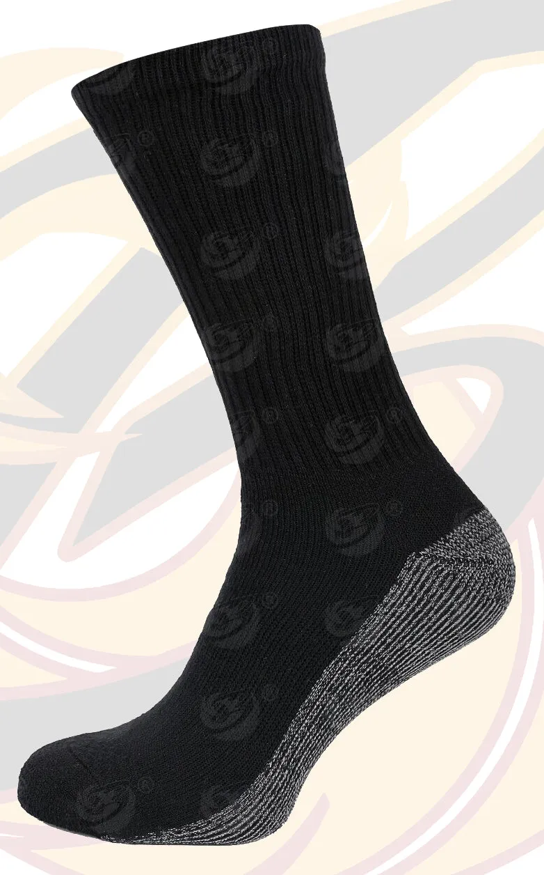 BERRY & WILSON HEAVY DUTY WORK SOCKS  ( SIZE 6 - 12 ) ( x 12 PAIRS )