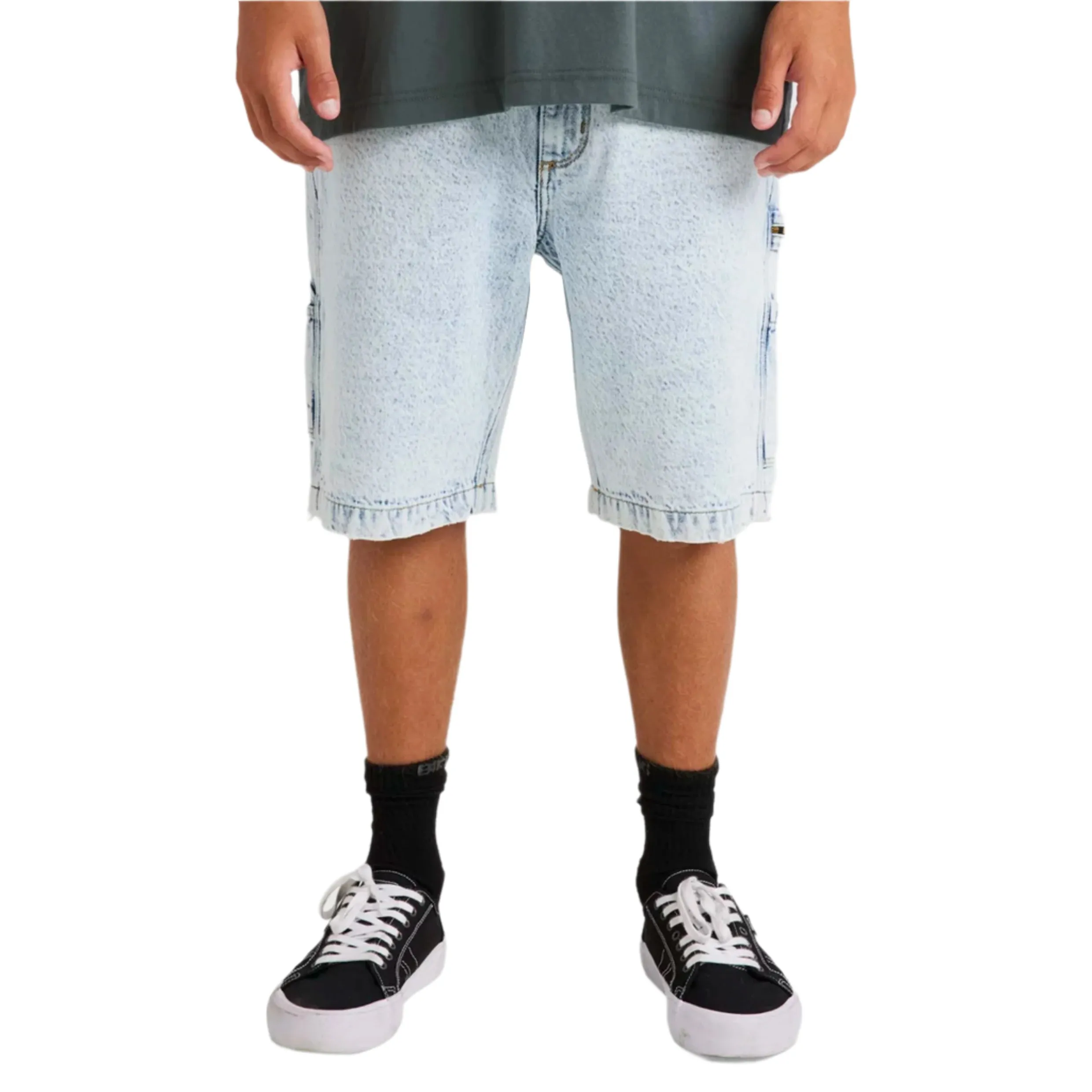 BILLABONG BAD DOG WORKWEAR SHORT STONE BLUE