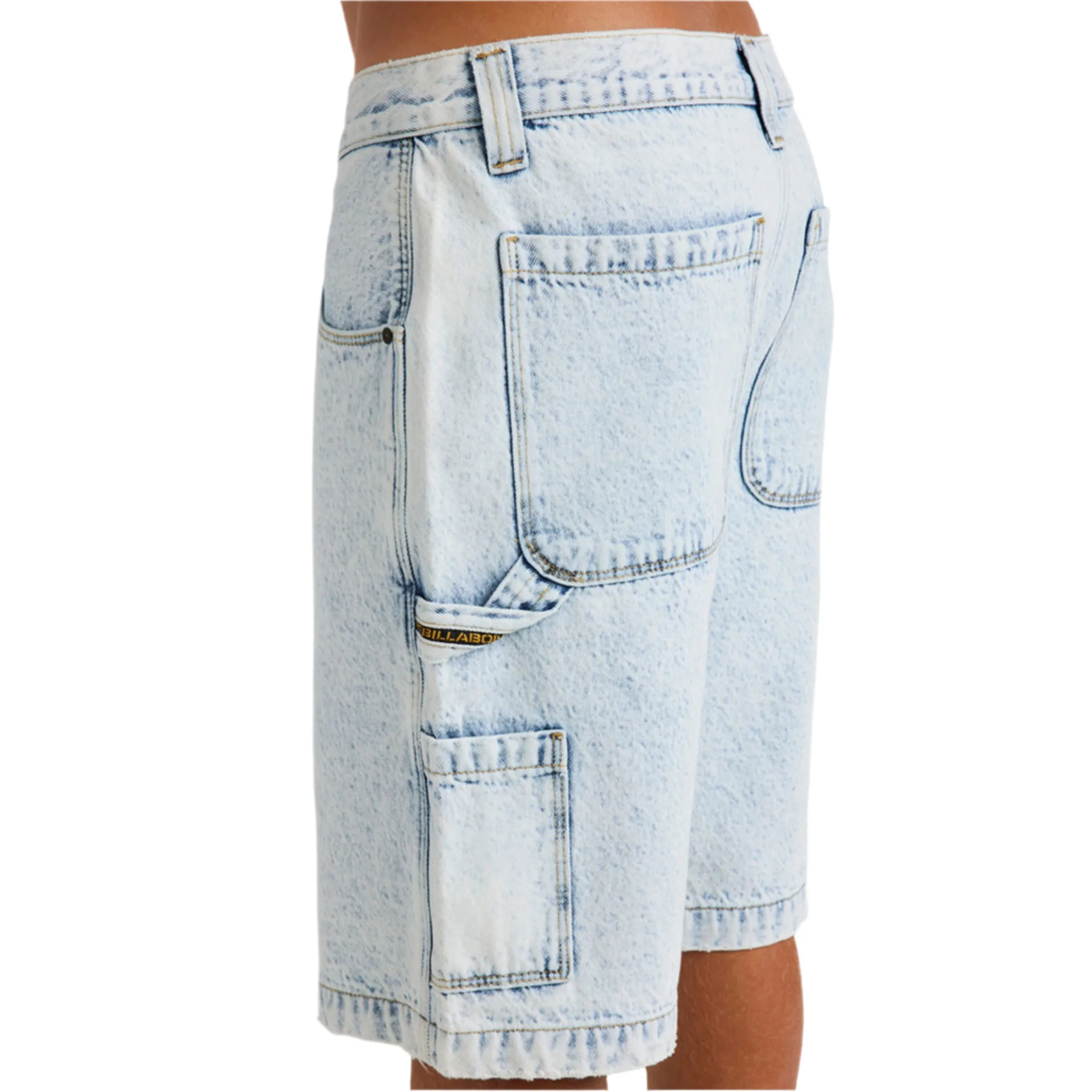 BILLABONG BAD DOG WORKWEAR SHORT STONE BLUE