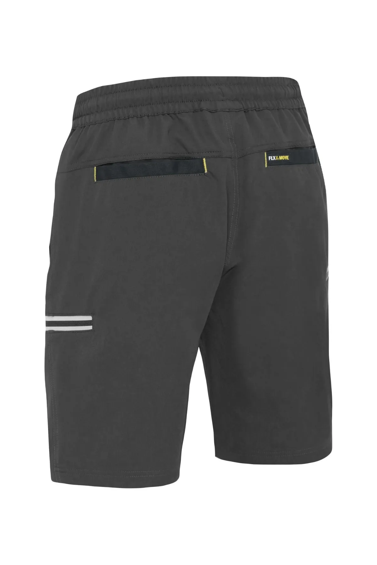 Bisley Flex & Move 4 Way Stretch Elastic Waist Cargo Short