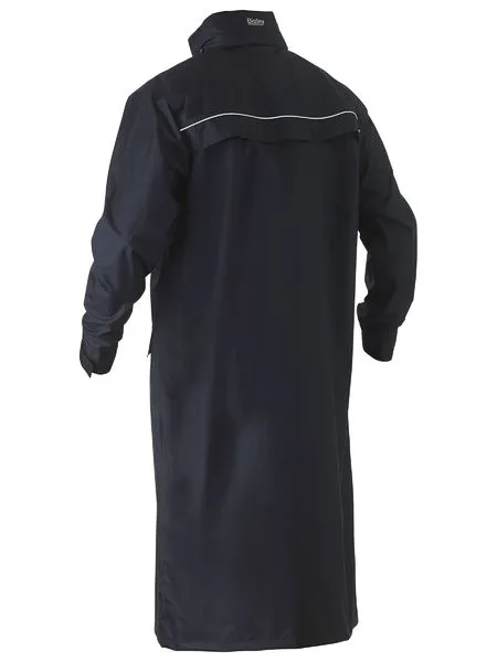 Bisley Long Rain Coat - Navy