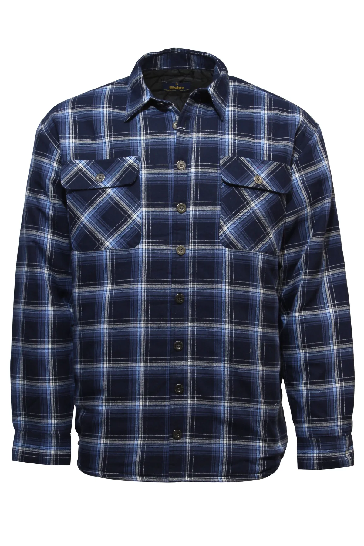 Bisley Quilted Cotton Flannelette Shirt