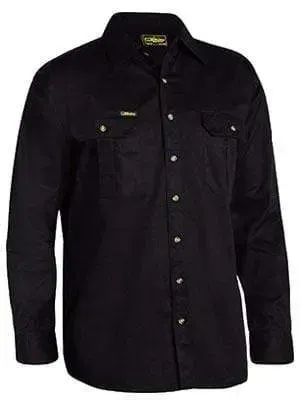 Bisley Workwear Original Cotton Drill Shirt Long Sleeve BS6433