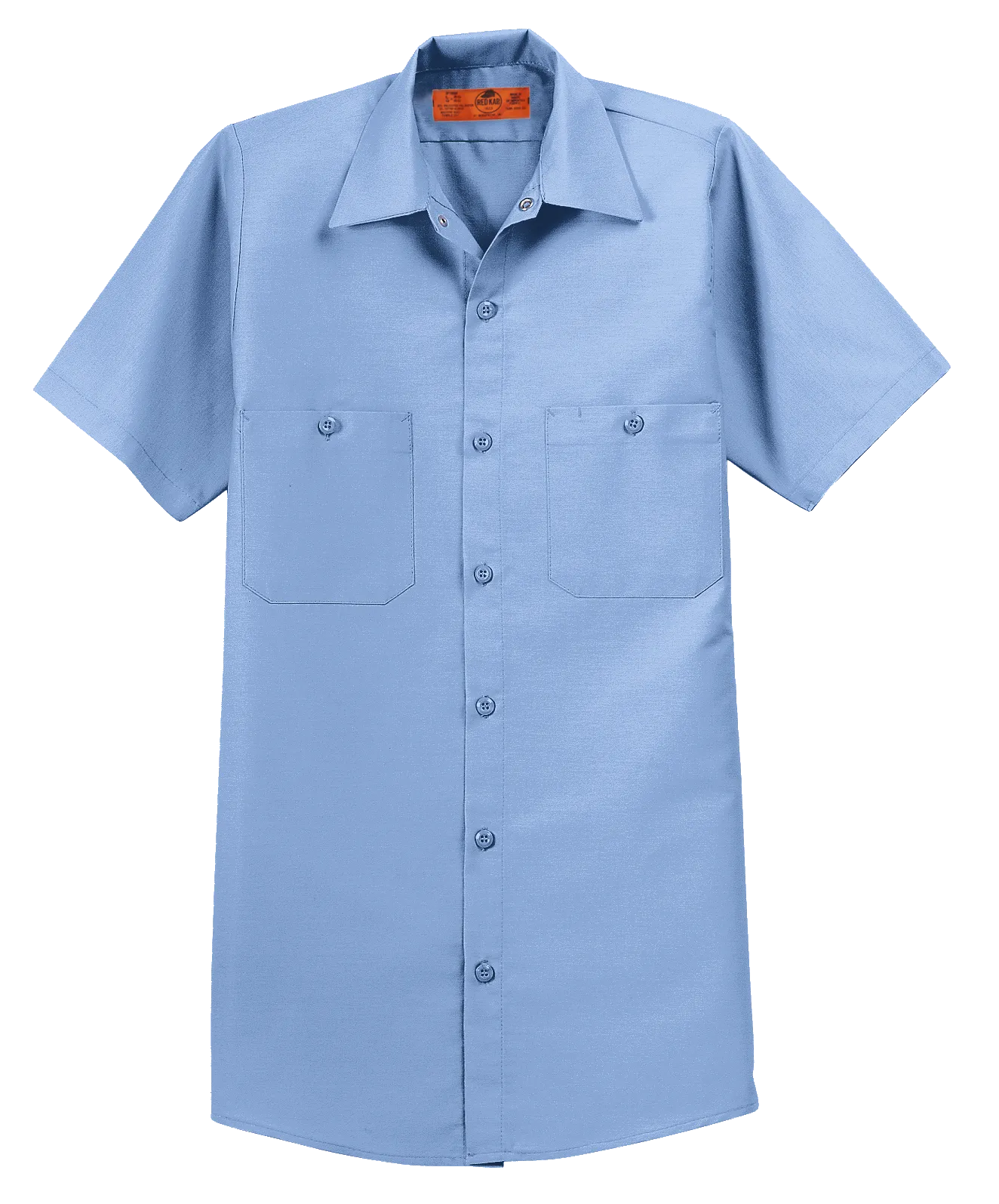 C1743MT Mens Long Size Short Sleeve Industrial Work Shirt