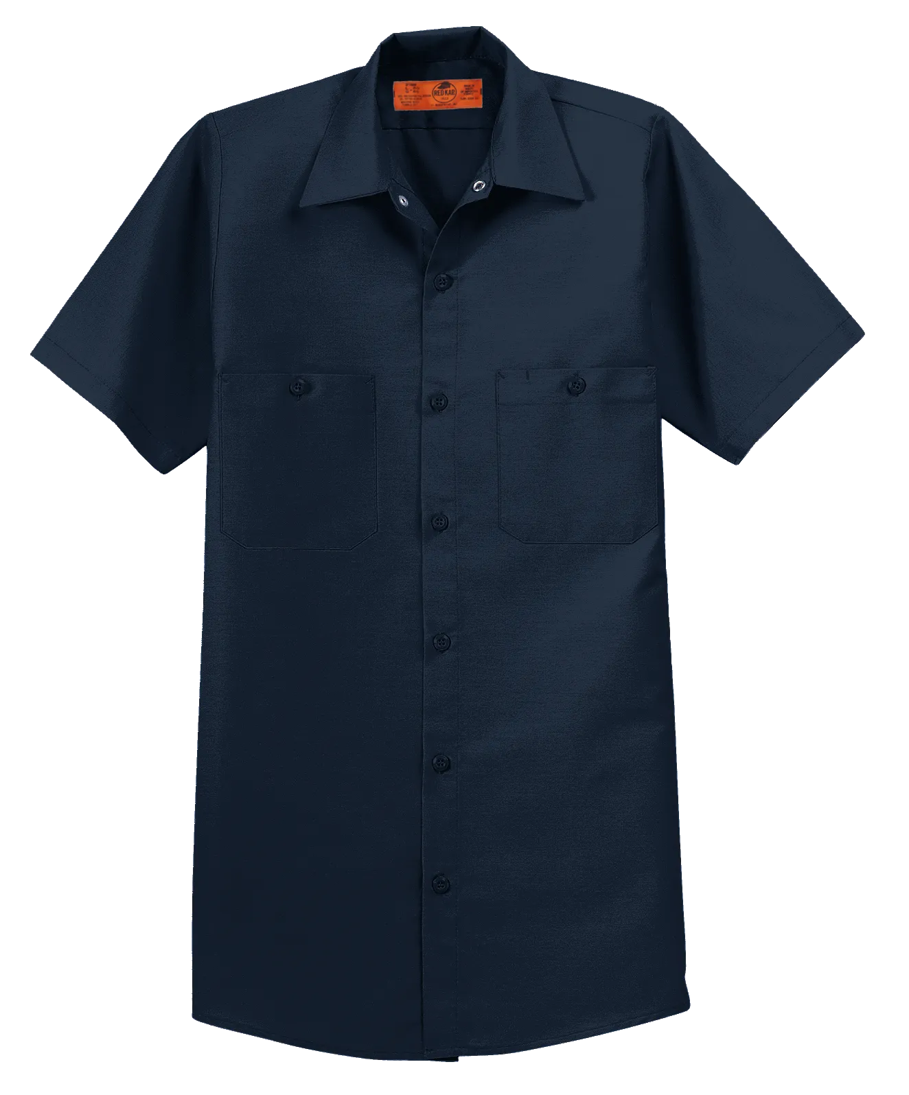 C1743MT Mens Long Size Short Sleeve Industrial Work Shirt