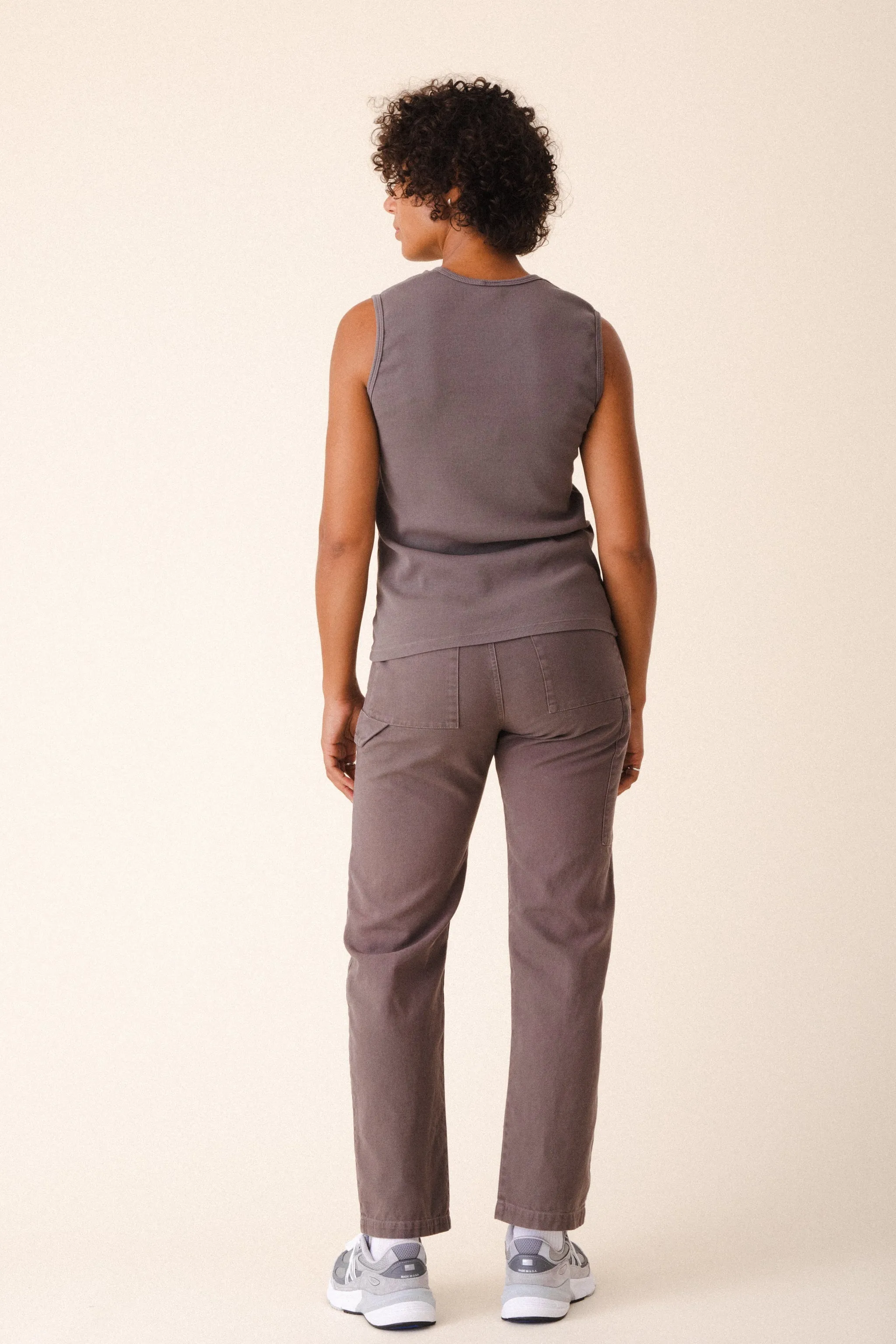Canvas Utility Pant in Dior Gray
