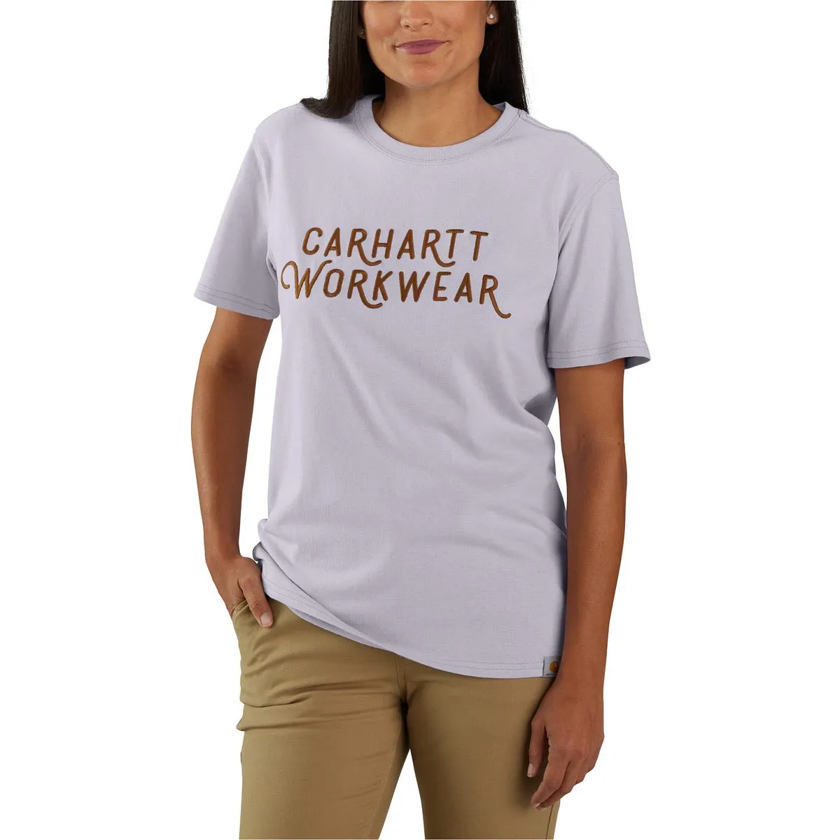 Carhartt 106184 Women's Loose Fit Heavyweight Short-sleeve Workwear Graphic T-shirt