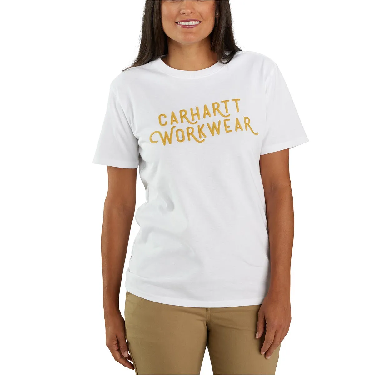 Carhartt 106184 Women's Loose Fit Heavyweight Short-sleeve Workwear Graphic T-shirt
