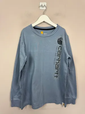 Carhartt Blue L/S T-shirt 10-12y