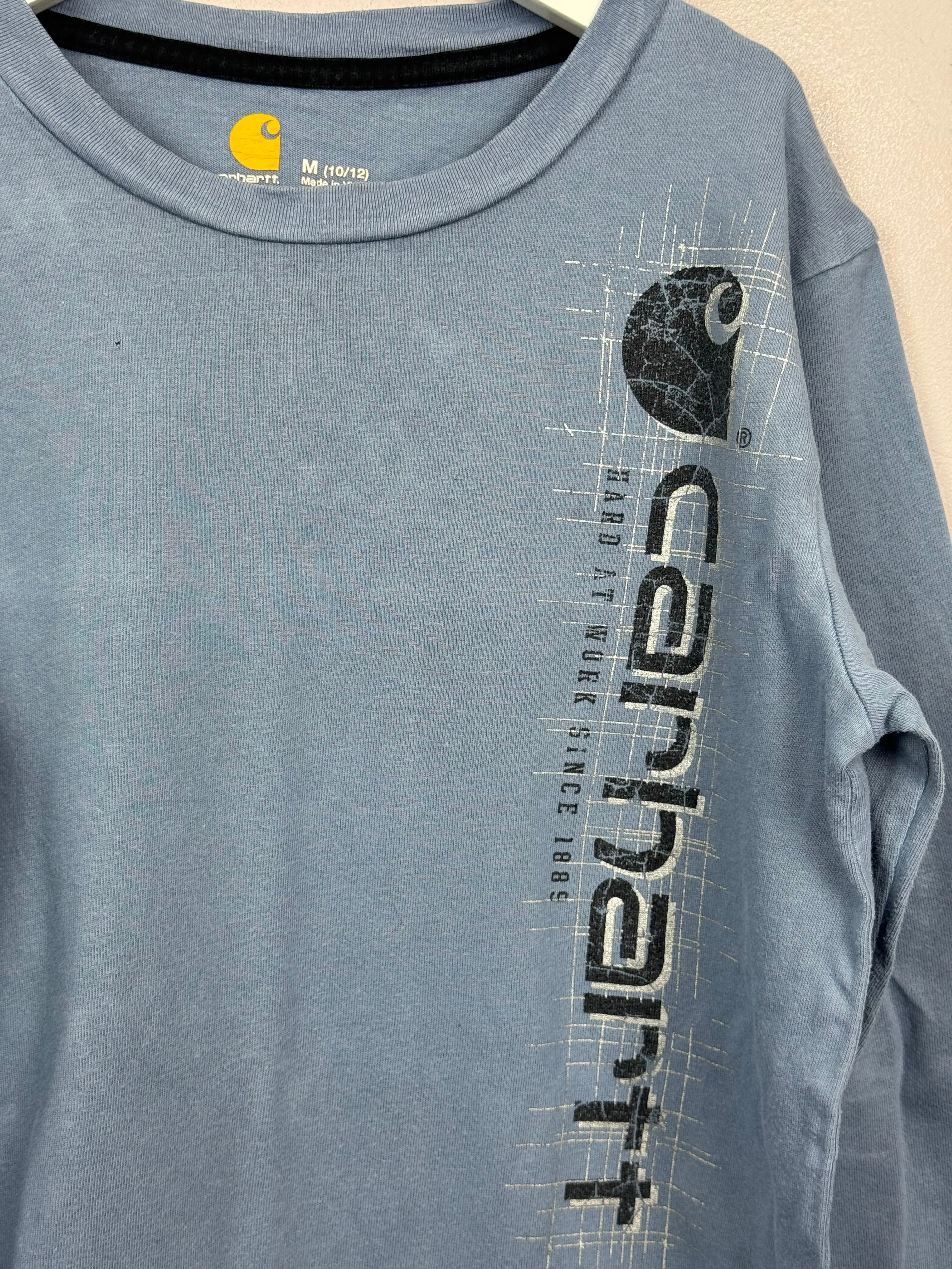 Carhartt Blue L/S T-shirt 10-12y