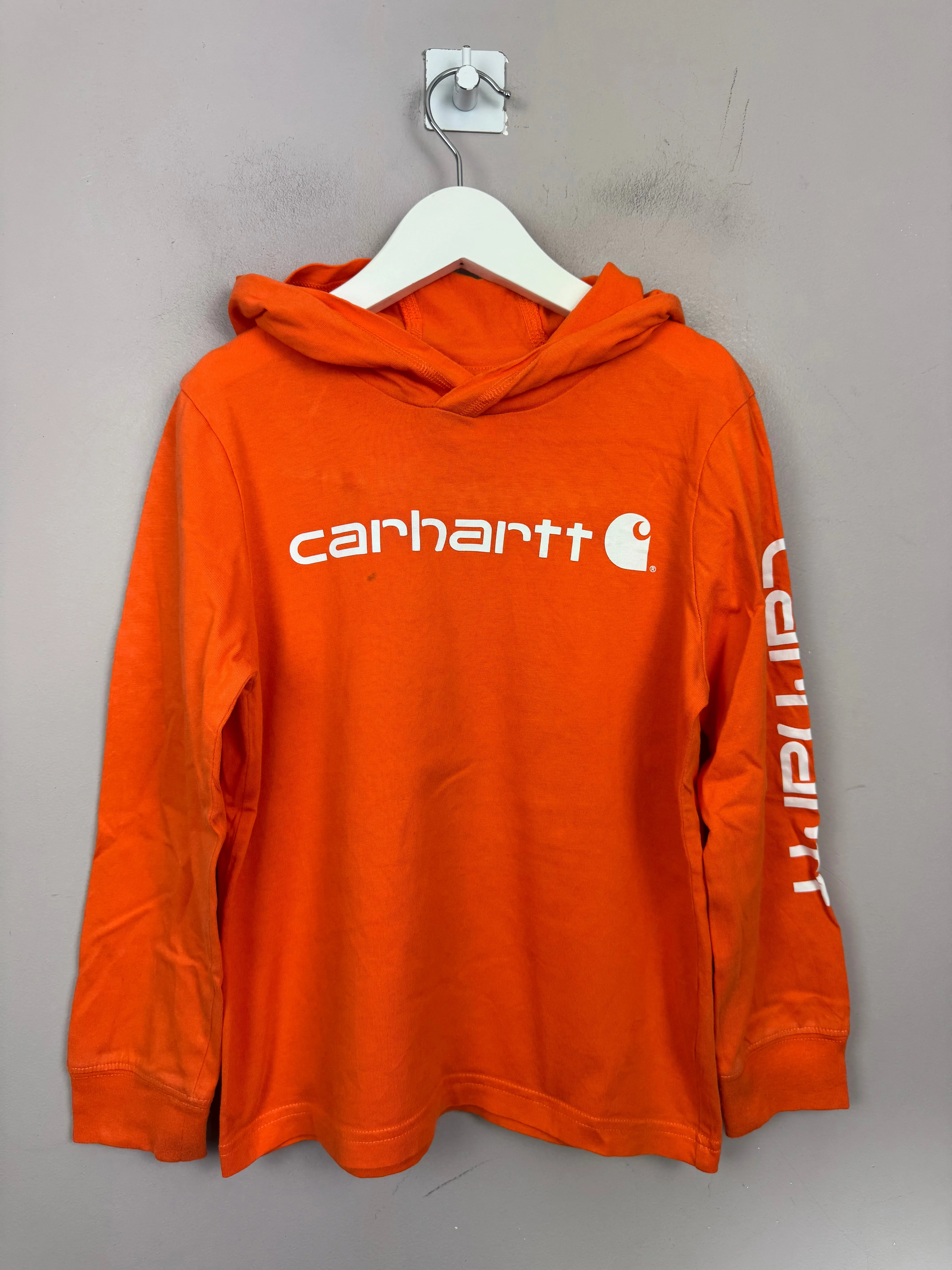 Carhartt Orange Hooded T-shirt 6y