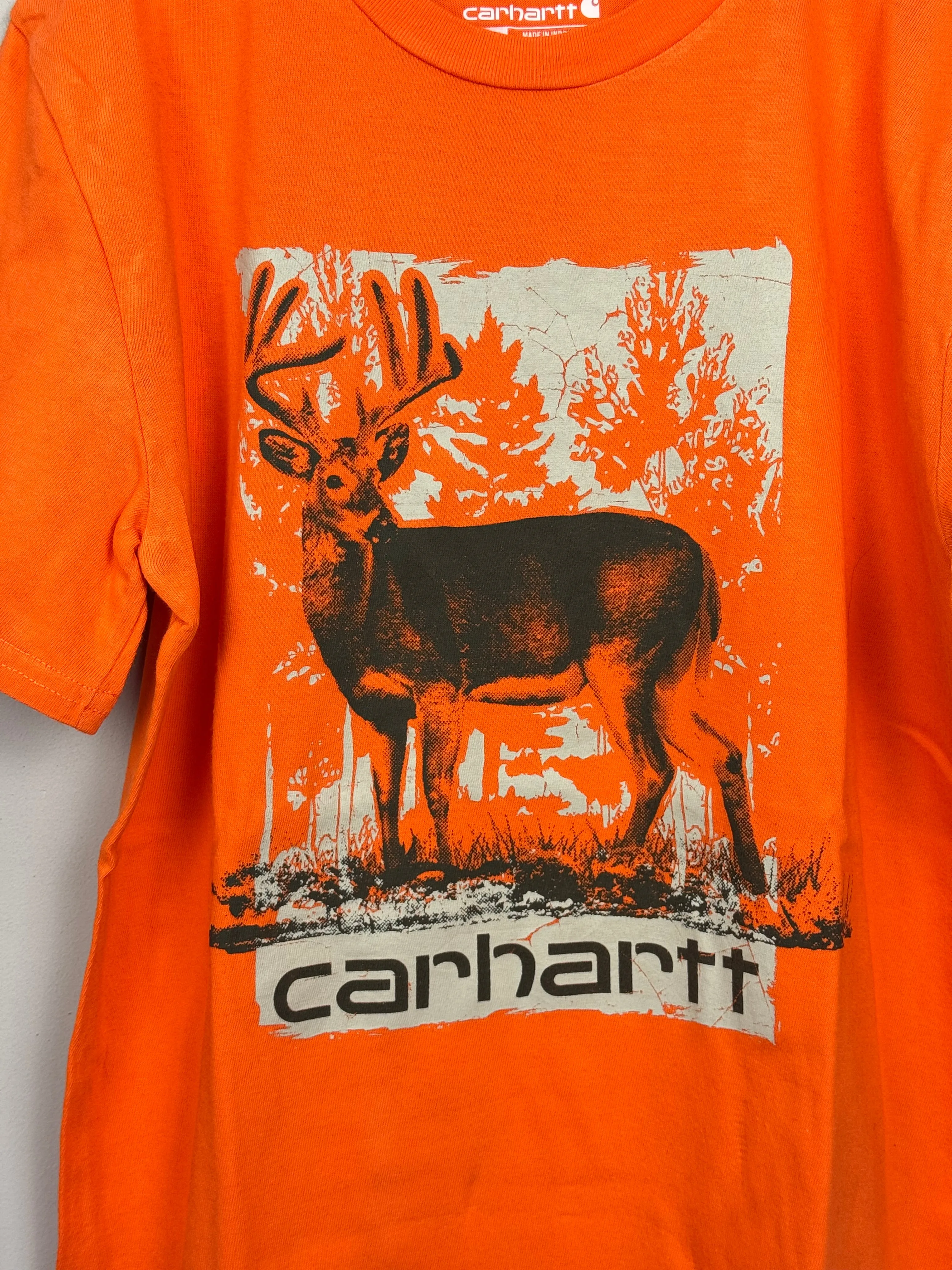 Carhartt Orange Stag s/s T-shirt 10-12y