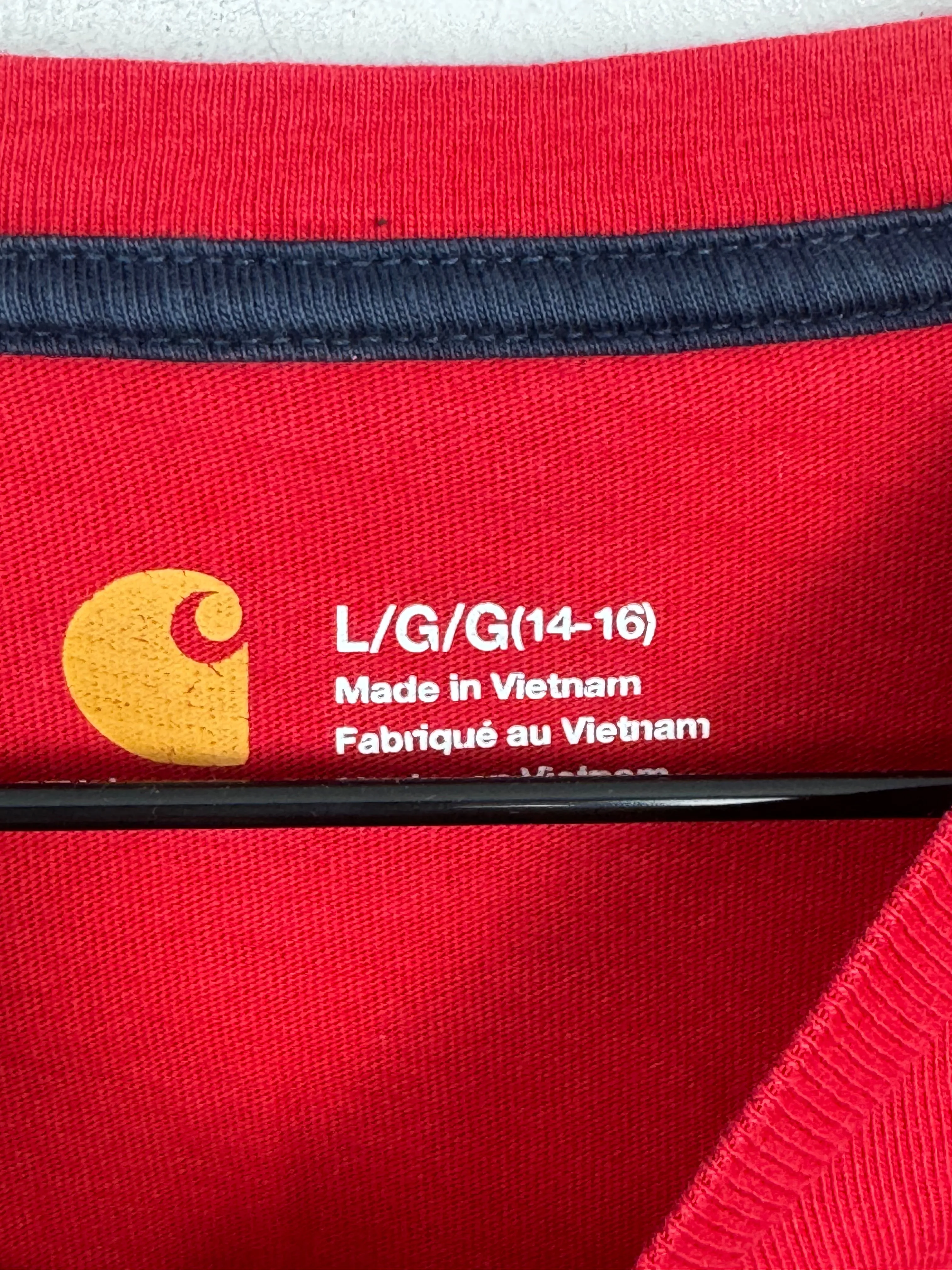Carhartt Red T-shirt 14-16y