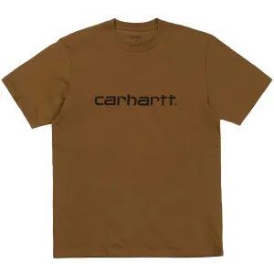 Carhartt  WIP Script Tee (Hamilton Brown)