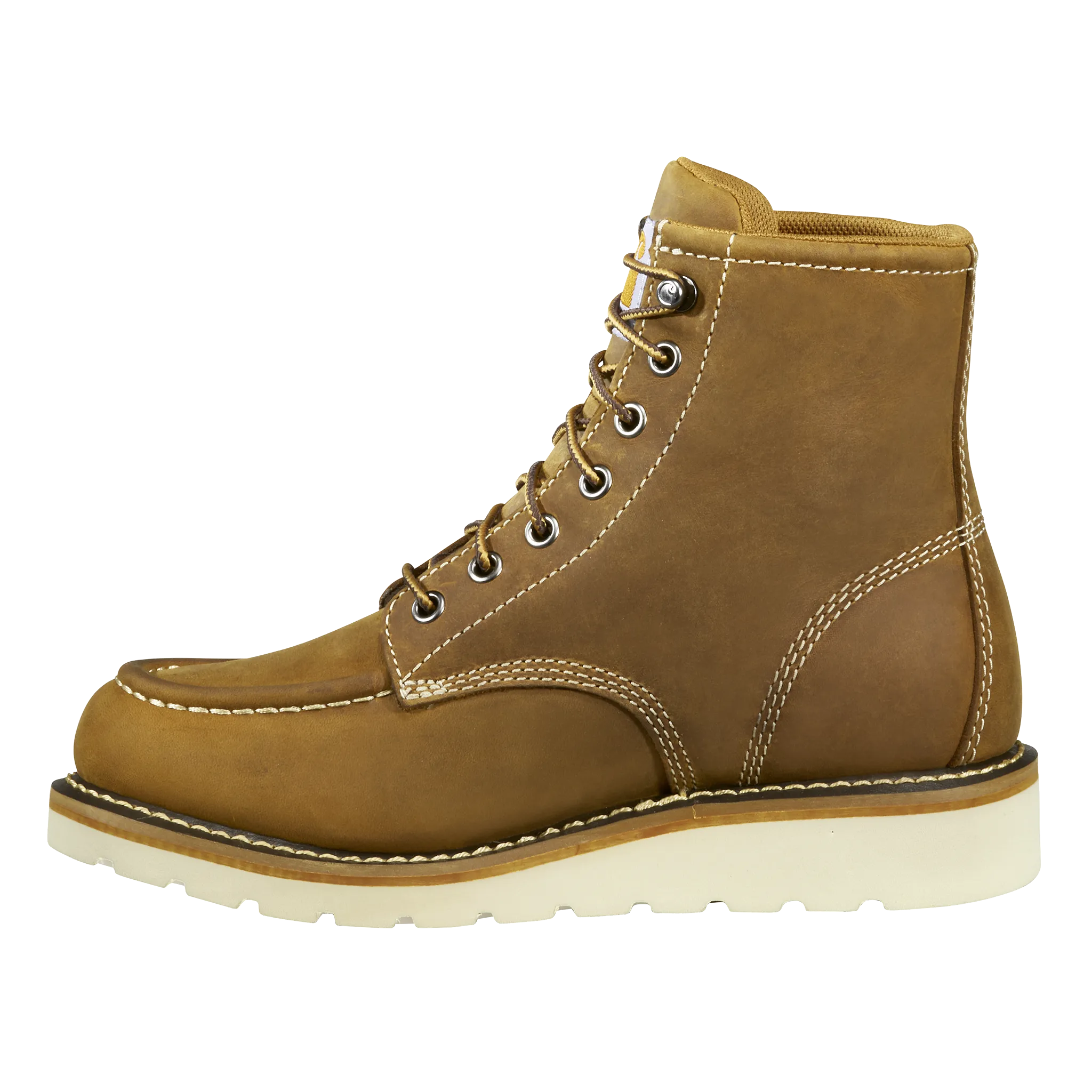 Carhartt Women's Waterproof 6-Inch Moc Toe Steel Toe Wedge Boot