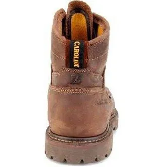 Carolina Men's 28 Series 6" Waterproof Grizzly Work Boot - Brown - CA7028