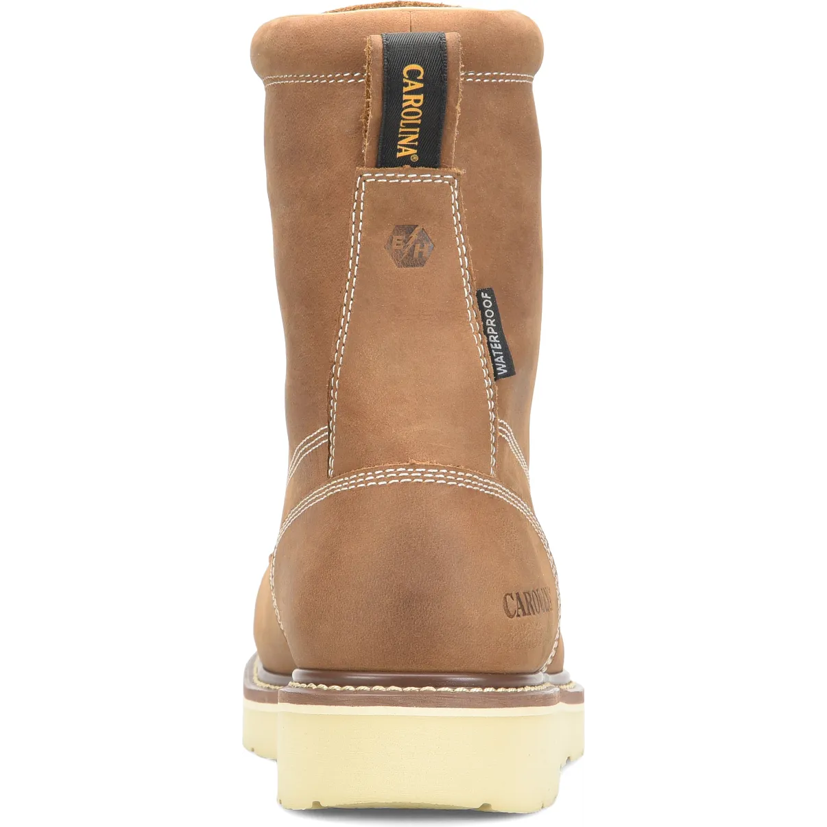 Carolina Men's AMP 8" Composite Toe Waterproof Wedge Work Boot - Brown - CA7842