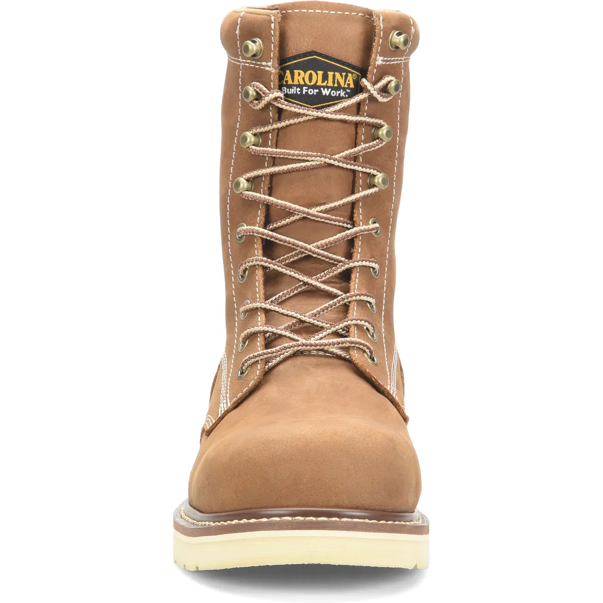 Carolina Men's AMP 8" Composite Toe Waterproof Wedge Work Boot - Brown - CA7842