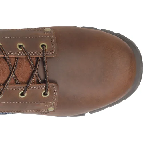 Carolina Men's Buster 8" Comp Toe Waterproof Metguard Work Boot -Brown- CA9582