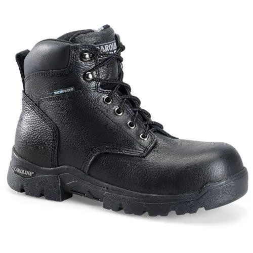 Carolina Men's Circuit 6" Composite Toe Waterproof Hiker Work Boot -Black - CA3537