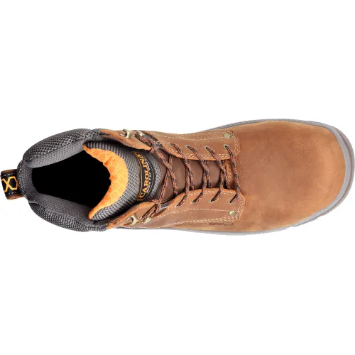 Carolina Men's Duke 6" Carbon Composite Toe Waterproof Work Boot - Brown - CA5540