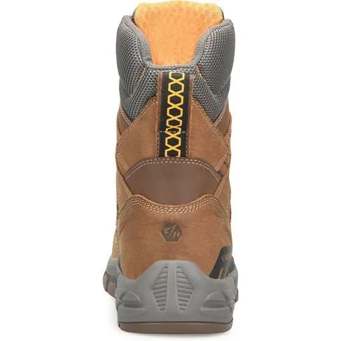 Carolina Men's Duke Carbon 8" Waterproof Composite Toe  Work Boot -Brown- CA5543