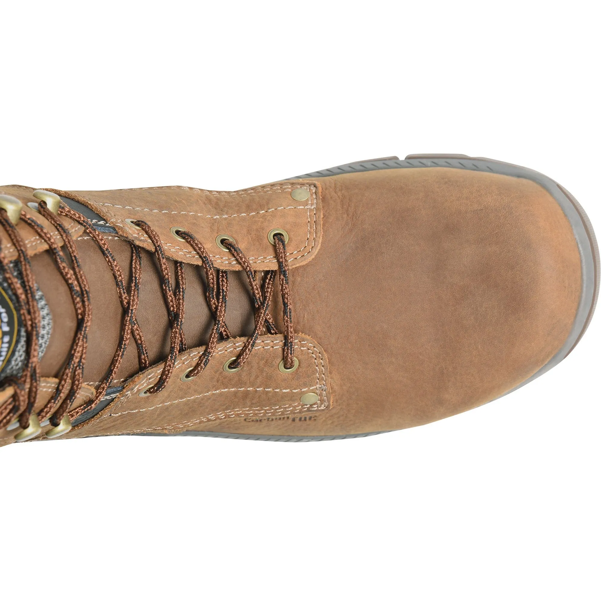 Carolina Men's Duke Carbon 8" Waterproof Composite Toe  Work Boot -Brown- CA5543