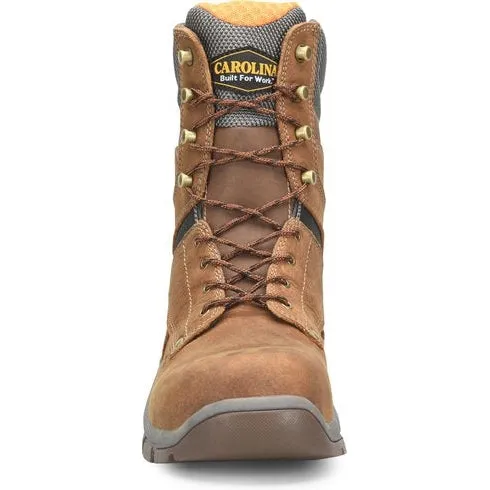 Carolina Men's Duke Carbon 8" Waterproof Composite Toe  Work Boot -Brown- CA5543