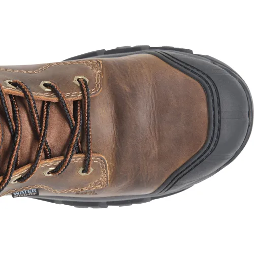 Carolina Men's Falcon 6" Steel Toe Lo Waterproof Work Boot -Brown- CA3590