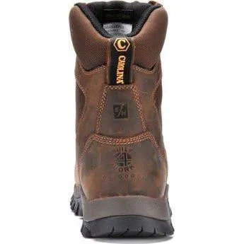 Carolina Men's Forrest 8"� Waterproof Ins Comp Toe Work Boot - Brown - CA4515