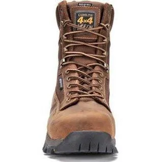 Carolina Men's Forrest 8"� Waterproof Ins Comp Toe Work Boot - Brown - CA4515