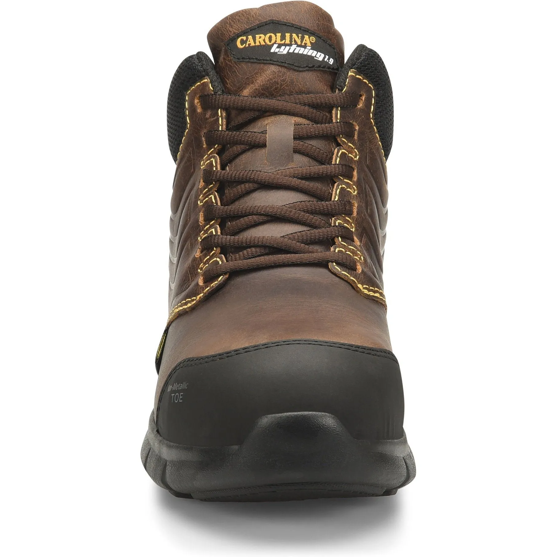 Carolina Men's Lytning 1.9 Composite Toe Waterproof MG LW Work Shoe - Brown- CA1907