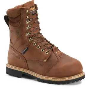 Carolina Men's Metpro Crazy Hardrock 8" Comp Toe Waterproof Work Boot -Brown- CA7921