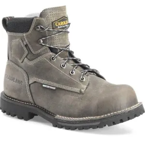 Carolina Men's Pitstop 6" Comp Toe Waterproof Work Boot - Black - CA7532