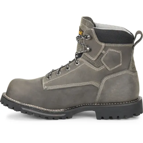 Carolina Men's Pitstop 6" Comp Toe Waterproof Work Boot - Black - CA7532